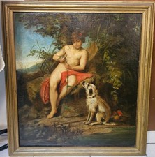 Antico dipinto olio usato  Roma