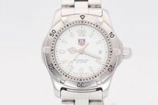 Relógio feminino TAG Heuer Professional 200m WK1311 quartzo mostrador branco fabricado na Suíça comprar usado  Enviando para Brazil