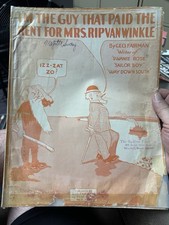1914 11x14 ragtime for sale  Omaha