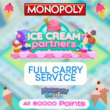 Usado, RUSH - 8H⚡Monopoly EVENT PARTNER GO 🍦ICE CREAM Partner Carry 🔥 TODOS OS 80K pontos comprar usado  Enviando para Brazil