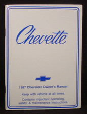 MANUAL DO PROPRIETÁRIO CHEVROLET CHEVETTE 1987 - NOVO ESTOQUE ANTIGO comprar usado  Enviando para Brazil
