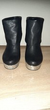 Plateau stiefelette schwarz gebraucht kaufen  Waghäusel
