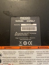 Ridgid seesnake dvdpak2 for sale  Dayton