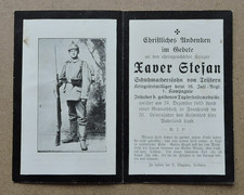 Sterbebild wk1 inf gebraucht kaufen  Schwarzach