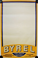 Affiche byrel vin d'occasion  La Courtine