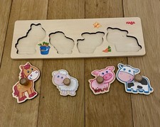 Haba holz greifpuzzle gebraucht kaufen  Karlsruhe