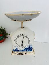 Balança de cozinha antiga vintage com cena holandesa, usado comprar usado  Enviando para Brazil