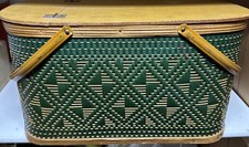 Vtg wicker wood for sale  Russellville