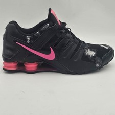 Usado, Tênis feminino Nike Shox NZ atual preto rosa quente estampa nuvem 9.5 716379-066 comprar usado  Enviando para Brazil