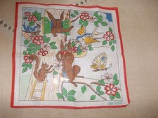 Ancien mouchoir publicitaire d'occasion  Étreillers