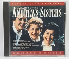Andrews sisters. best for sale  WOLVERHAMPTON