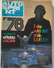Autosprint 1978 annuario usato  Italia