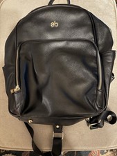 Usado, Mochila grande de fraldas de couro ecológico para bebê mamãe em excelente estado usado comprar usado  Enviando para Brazil