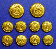 Guardsmark replacement buttons for sale  San Gabriel