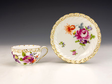 Antique dresden porcelain for sale  UK