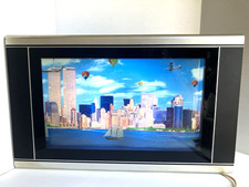 Antigo Moldura elétrica em movimento iluminada New York Twin Towers aviões 20" x 13", usado comprar usado  Enviando para Brazil