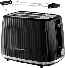 Używany, Toster Russell Hobbs na 2 plasterki, 6 stopni opalania, funkcja wysokiego podnoszenia B-WA na sprzedaż  PL