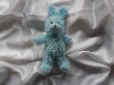 Doudou lapin bleu d'occasion  Romilly-sur-Seine
