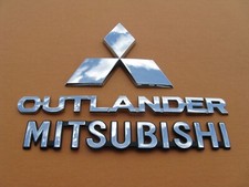 07 08 09 10 11 12 13 MITSUBISHI OUTLANDER EMBLEMA TRASEIRO LOGOTIPO EMBLEMA PLACA FABRICANTE DE EQUIPAMENTO ORIGINAL A45288 comprar usado  Enviando para Brazil