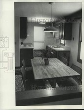 Foto de prensa 1985 cocina y comedor en casa modelo en el condado de Oswego segunda mano  Embacar hacia Mexico