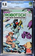 Usado, Quadrinhos Robotech: The New Generation #1 CGC 9.8 BRANCO 1985 comprar usado  Enviando para Brazil