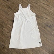 Mini vestido Vuori branco vôlei tênis lazer atlético VW604 tamanho médio M comprar usado  Enviando para Brazil