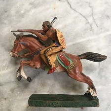 Elastolin indianer pferd gebraucht kaufen  Hamburg