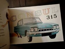 Brochure ford consul usato  Brescia