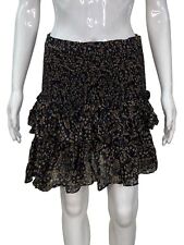Mini-saia Isabel Marant Etoile feminina estampada floral Naomi babado M 38 comprar usado  Enviando para Brazil