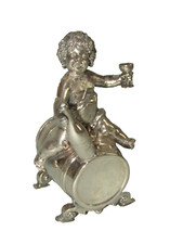 Novedad Plated De Plata Wmf Bacchus En Un Barril Firmado Wmf, usado comprar usado  Enviando para Brazil