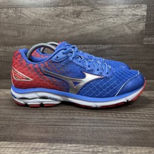 Tênis de corrida Mizuno Wave Rider 19 azul rosa feminino tamanho EUA 8.5 410736.3K73 comprar usado  Enviando para Brazil