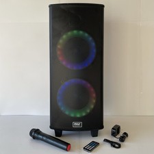 Alto-falante Bluetooth portátil Pyle PHP28DJT duplo 8’’ com microfone sem fio recarregável comprar usado  Enviando para Brazil