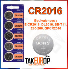 Pile cr2016 lithium d'occasion  Oissel