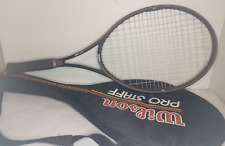 Raquete de tênis vintage Wilson Pro Staff PWS grafite feita com Kevlar tamanho médio 4 1/2 comprar usado  Enviando para Brazil