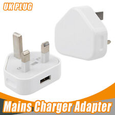 5V 1A 3Pin USB Plug Charger Ładowarki ścienne UK Zasilacz do iPhone Samsung rt na sprzedaż  Wysyłka do Poland