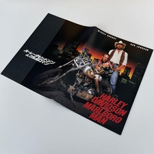 Harley Davidson and the Marlboro Man 1991 Programa de Filme Japão Mickey Rourke comprar usado  Enviando para Brazil