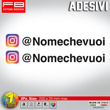 Adesivo stickers instagram usato  Cuorgne