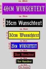 Aufnäher dein wunschtext gebraucht kaufen  Horb am Neckar
