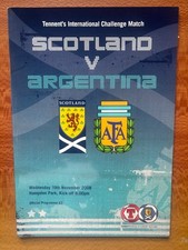 2008 scotland argentina for sale 2008 scotland argentina for sale  BINGLEY