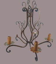 Armature lustre fer d'occasion  Le Teil
