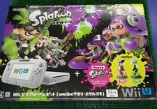 Console Nintendo Wii U/Splatoon conjunto 32GB branco com jogo amiibo AORI HOTARU comprar usado  Enviando para Brazil