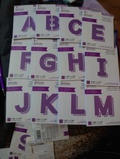 alphabet dies for sale alphabet dies for sale DONCASTER