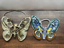 Pair butterflies ceramic for sale  Windsor