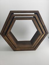 Hexagon shelf set for sale  Rocky Hill