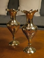 Pair brass indian d'occasion  Castillonnès