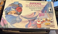 Javana seidenmalerei silk for sale  SOUTHPORT