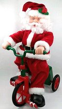 Vintage Natal Musical Ciclismo Papai Noel Andando Um Triciclo Etna Produtos Anos 90 comprar usado  Enviando para Brazil