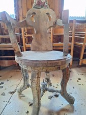 Sedia barbiere antica usato  Italia