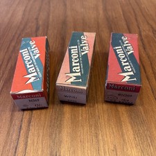 Marconi radio valves for sale  WANTAGE