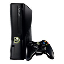 Console de jogos Microsoft Xbox 360 S Slim 1439 250GB preto + controle sem fio, usado comprar usado  Enviando para Brazil